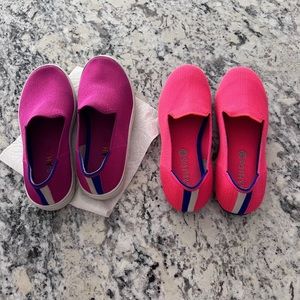 COPY - Two pairs of girls Rothy’s